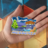 Refrigerator Magnet for Messenia Greece  1792
