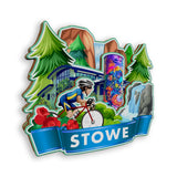 Refrigerator Magnet for Stowe Vermont USA  877