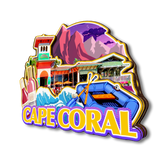 Магнит на холодильник для Cape Coral Florida USA 177