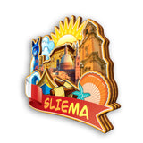 Refrigerator Magnet for Sliema Malta  2298