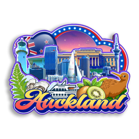Refrigerator Magnet for Auckland New Zealand  2726