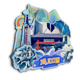 Магнит на холодильник для Цзиси, Хэйлунцзян, Китай 609