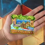 Refrigerator Magnet for Heraklion Greece  1742