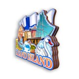 Refrigerator Magnet for Aland island Finland  2353