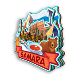 Refrigerator Magnet for Samara Russia  2554
