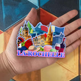 Refrigerator Magnet for La Rochelle France  2573