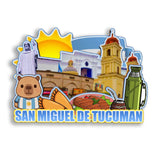 Refrigerator Magnet for San Miguel De Tucuman Argentina  2839