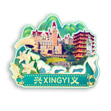 Kühlschrankmagnet für Xingyi, Guizhou, China 666