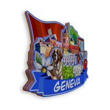 Refrigerator Magnet for Geneva Switzerland  2031