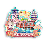 Kühlschrankmagnet für Quanzhou, Fujian, China 415