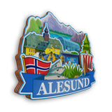 Refrigerator Magnet for Alesund Norway  2272