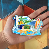 Kühlschrankmagnet für La Jolla, Kalifornien, USA 264