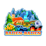 Refrigerator Magnet for Baden-Baden Germany  1231