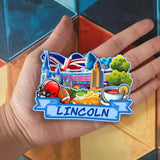 Refrigerator Magnet for Lincoln UK  2874