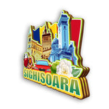 Refrigerator Magnet for Sighisoara Romania  2328