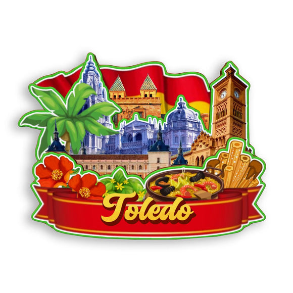 Refrigerator Magnet for Toledo Spain  1503
