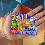 Refrigerator Magnet for Norwich UK  1464