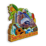 Refrigerator Magnet for Santa Cruz de Tenerife Spain  1432