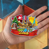 Kühlschrankmagnet für Zürich Schweiz 2029