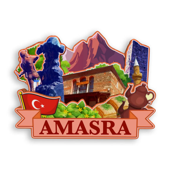 Refrigerator Magnet for Amasra Greece  1692