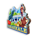 Магнит на холодильник для Чанаккале Турция 1674