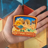 Refrigerator Magnet for Ejin Banner, Inner Mongolia, China  854