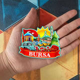 Магнит на холодильник для Бурсы, Турция, 1648