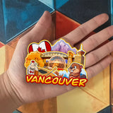 Kühlschrankmagnet für Vancouver, Kanada 1849