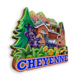 Магнит на холодильник для Шайенна, Вайоминг, США 920