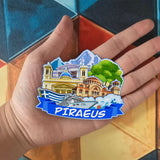 Refrigerator Magnet for Piraeus Greece  1733