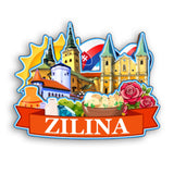 Refrigerator Magnet for Zilina Slovakia  2385