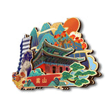 Refrigerator Magnet for Songshan Scenic Area, Luoyang, Henan, China  76
