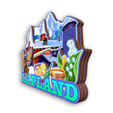 Refrigerator Magnet for Lapland Finland  2351