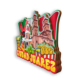 Refrigerator Magnet for Giudad Juarez Mexico  1820
