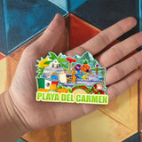 Refrigerator Magnet for Playa Del Carmen Mexico  1823