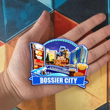 Магнит на холодильник для Боссьер-Сити, Луизиана, США, 963