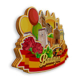 Refrigerator Magnet for Badajoz Spain  1539
