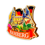 Refrigerator Magnet for Bamberg Germany  1233