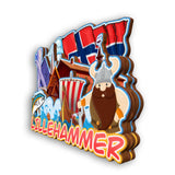 Kühlschrankmagnet für Lillehammer Norwegen 2278