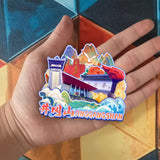 Kühlschrankmagnet für Jinggangshan, Jiangxi, China 794