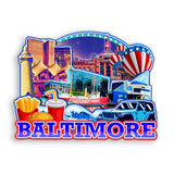 Kühlschrankmagnet für Baltimore Maryland USA 974