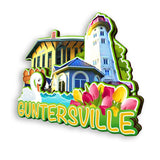 Kühlschrankmagnet für Guntersville Alabama USA 367