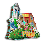 Kühlschrankmagnet für Palmi Kalabrien Italien 158