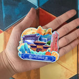 Refrigerator Magnet for Chishui, Guizhou, China  677