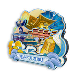 Магнит на холодильник для Суйчжоу, Хубэй, Китай 597