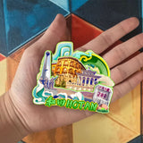 Kühlschrankmagnet für Hotan, Xinjiang, China 634