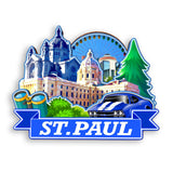 Refrigerator Magnet for St.Paul Minnesota USA  1003