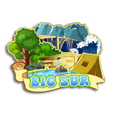 Refrigerator Magnet for Big Sur California USA  260