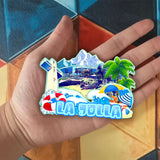 Kühlschrankmagnet für La Jolla, Kalifornien, USA 265