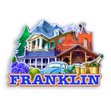 Refrigerator Magnet for Franklin Tennessee USA  1160